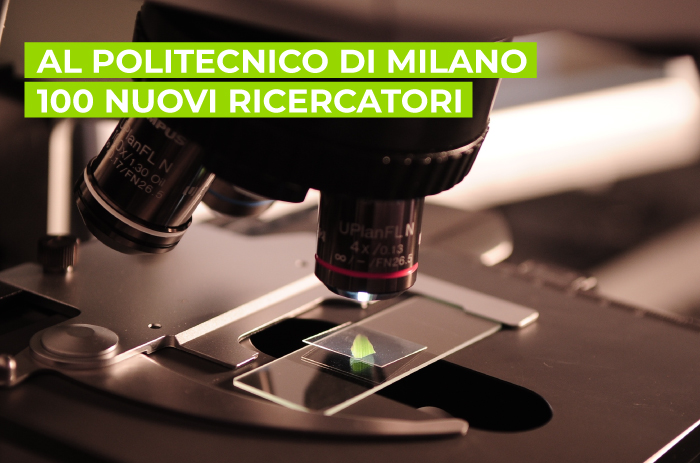 Nuovi ricercatori al Politecnico di Milano